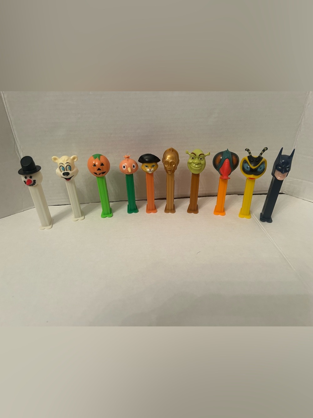 Assorted Character Pez Dispensers - Multi-Color Set & Vintage